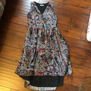Cynthia dress—hi-low style